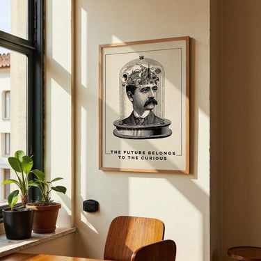 The Future Belongs to the Curious - Kuriosis Fine Art GmbH