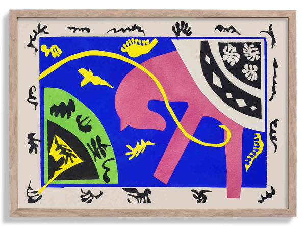 The horse, the rider and the clown by Henri Matisse