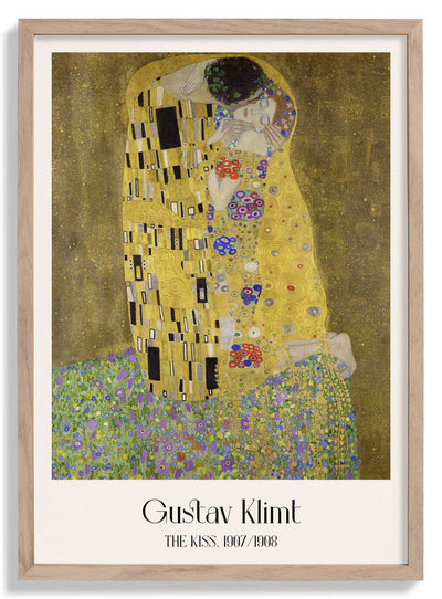 The Kiss by Gustav Klimt