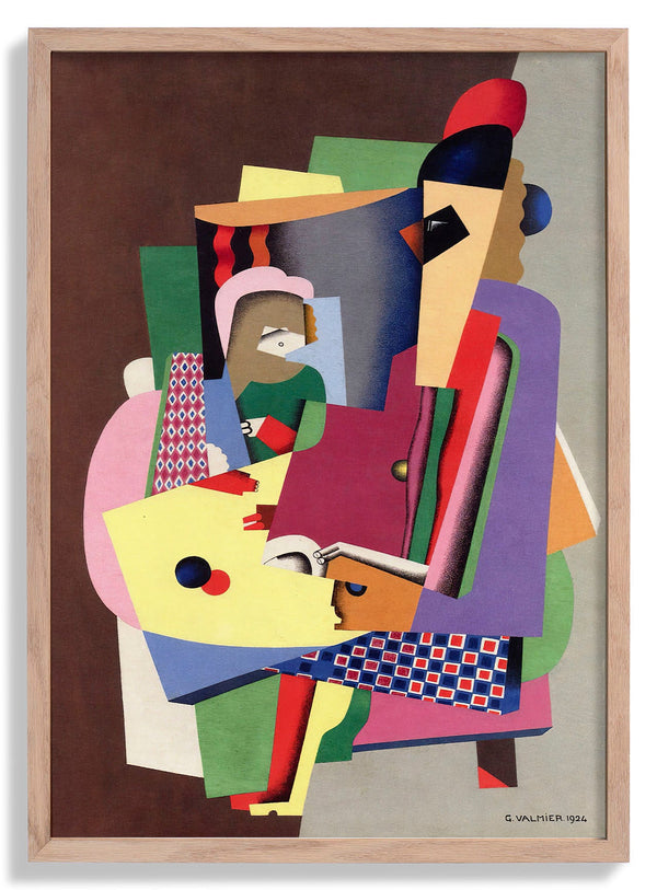 The piano lesson by Georges Valmier