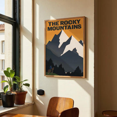 The Rocky Mountains - Kuriosis Fine Art GmbH