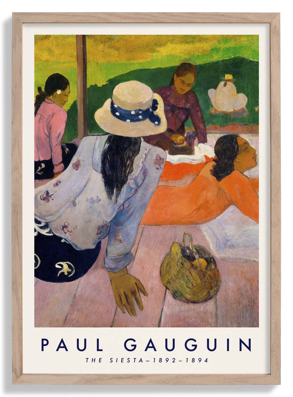 The Siesta von Paul Gauguin