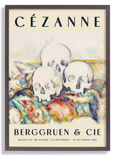 Die Drei Schädel Kunstausstellung von Paul Cézanne – Kuriosis Fine Art GmbH