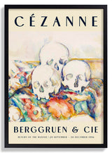 Die Drei Schädel Kunstausstellung von Paul Cézanne – Kuriosis Fine Art GmbH