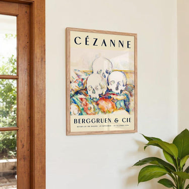 Die Drei Schädel Kunstausstellung von Paul Cézanne – Kuriosis Fine Art GmbH