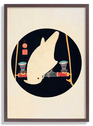 The White Macaw by Ito Jakuchu - Kuriosis Fine Art GmbH