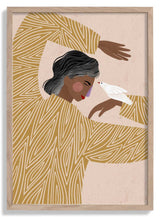 The Woman With a Bird by Bea Müller - Kuriosis Fine Art GmbH