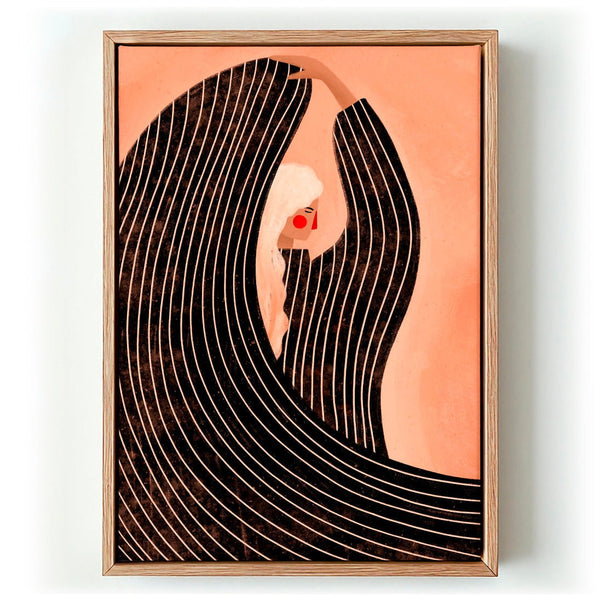 The Woman With the Black Dress by Bea Müller - Kuriosis Fine Art GmbH