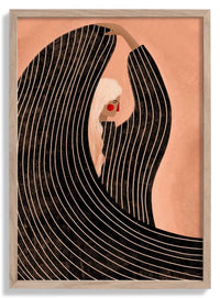 The Woman With the Black Dress by Bea Müller - Kuriosis Fine Art GmbH