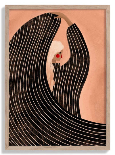The Woman With the Black Dress door Bea Müller