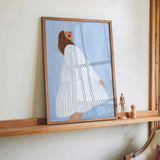 The Woman With the Blue Stripes by Bea Müller - Kuriosis Fine Art GmbH