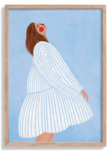 The Woman With the Blue Stripes by Bea Müller - Kuriosis Fine Art GmbH