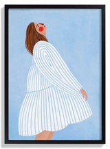 The Woman With the Blue Stripes by Bea Müller - Kuriosis Fine Art GmbH
