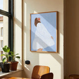 The Woman With the Blue Stripes by Bea Müller - Kuriosis Fine Art GmbH