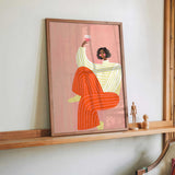 The Woman With The Glass of Wine by Bea Müller - Kuriosis Fine Art GmbH