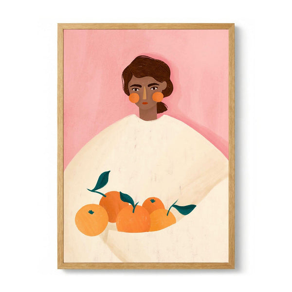 The Woman With the Oranges by Bea Müller - Kuriosis Fine Art GmbH