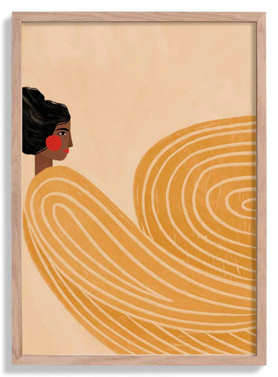 The Woman With the Yellow Stripes door Bea Müller