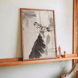 Three Birds on Branch by WANTANABE SEITEI - Kuriosis Fine Art GmbH