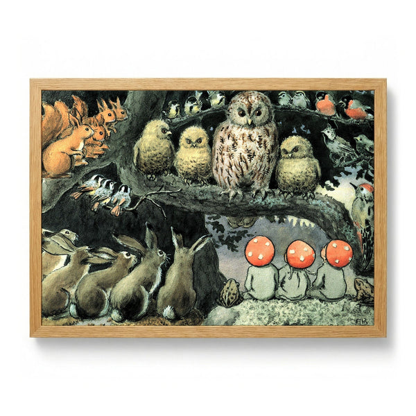 Tomtebobarnen - Skogsdjuren by Elsa Beskow