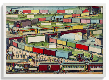 Trains - Kuriosis Fine Art GmbH