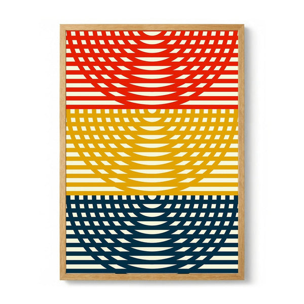 Tri-Color Waves by Petr Strnad