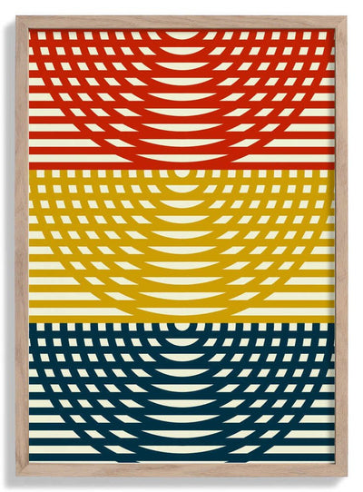 Tri-Color Waves door Petr Strnad