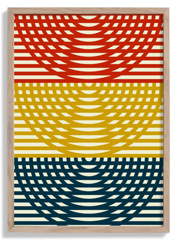 Tri-Color Waves by Petr Strnad