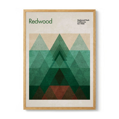 Triangular Redwood di Emel Tunaboylu