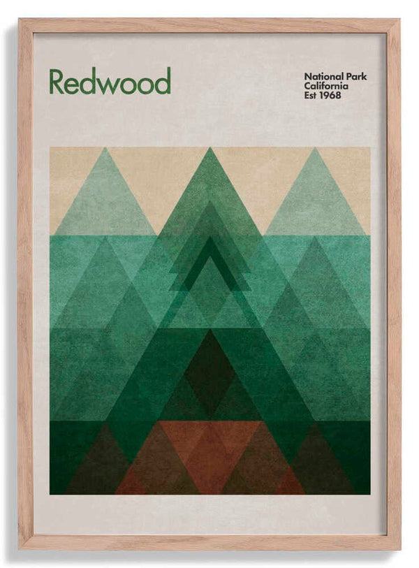 Triangular Redwood von Emel Tunaboylu