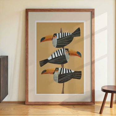 Tropic Trio by City Art - Kuriosis Fine Art GmbH