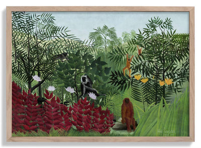 Tropical Forest by Rousseau Art Print