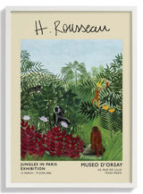 Tropischer Wald Rousseau Ausstellung - Kuriosis Fine Art GmbH