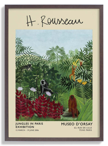 Tropischer Wald Rousseau Ausstellung - Kuriosis Fine Art GmbH