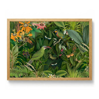 Tropical Midnight Jungle Birds di Andrea Haase