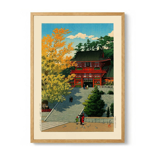 Tsuruokahachimangu by Hasui - Kuriosis Fine Art GmbH