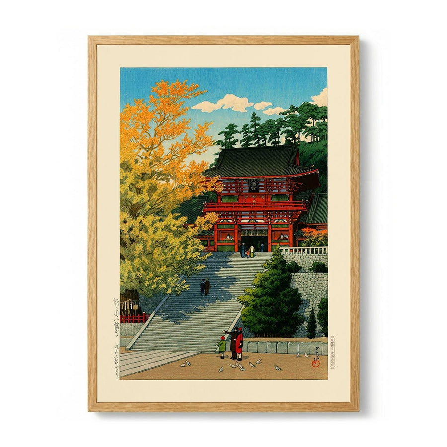 Tsuruokahachimangu by Hasui - Kuriosis Fine Art GmbH