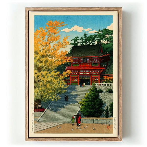 Tsuruokahachimangu by Hasui - Kuriosis Fine Art GmbH