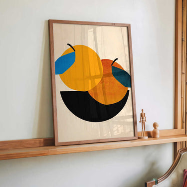 Two Oranges by Kubistika - Kuriosis Fine Art GmbH