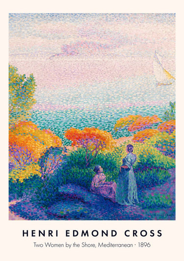 Zwei Frauen am Ufer von Henri Edmond Cross – Kuriosis Fine Art GmbH