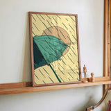 Umbrella in the Rain by Nicholas - Kuriosis Fine Art GmbH