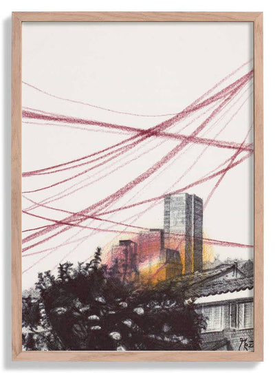 Urban Sunset door Mirjam Schrei