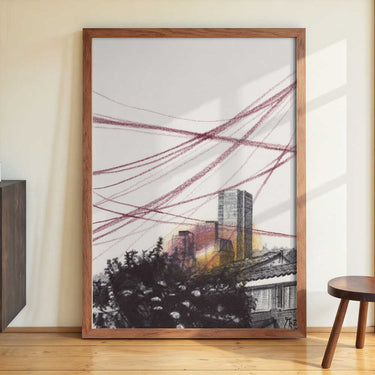 Urban Sunset by Mirjam Schrei - Kuriosis Fine Art GmbH