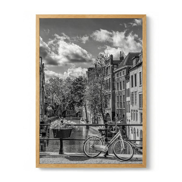 Utrecht Canal Bicycle by Melanie Viola