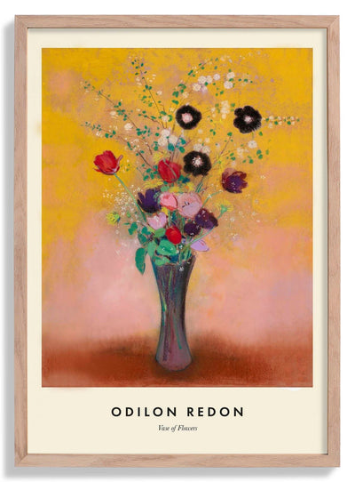 Vase of Flowers by Odilon Redon