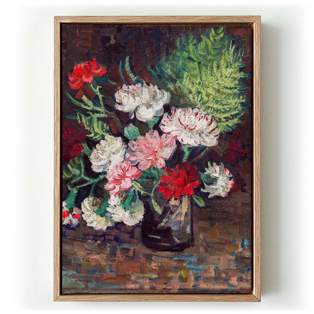 Vase with Carnations by Van Gogh - S - 30 x 40cm