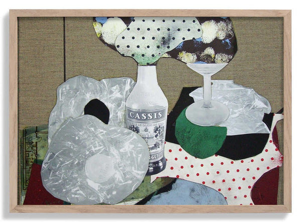 verre et bouteille di Pascal Marlin