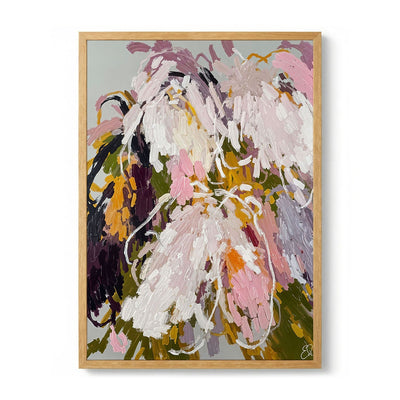 Vibrant Abstract Blooms by Edie