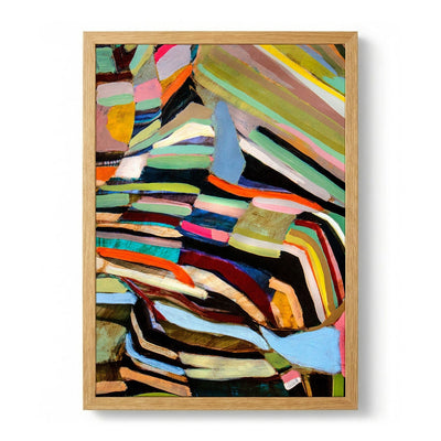 Vibrant Abstract Layers door Claire