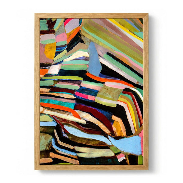 Vibrant Abstract Layers von Claire