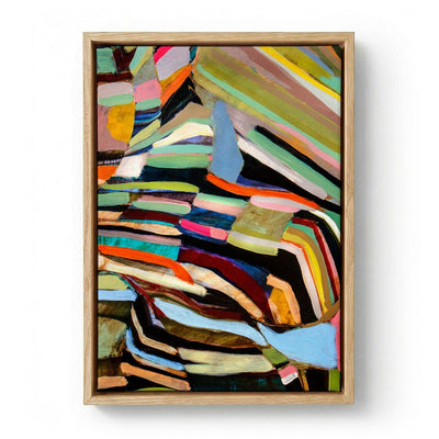 Vibrant Abstract Layers by Claire